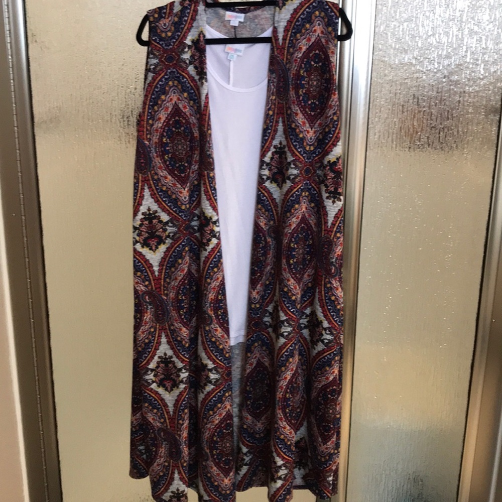 Lularoe Joy Layering Vest - Picture 2 of 4